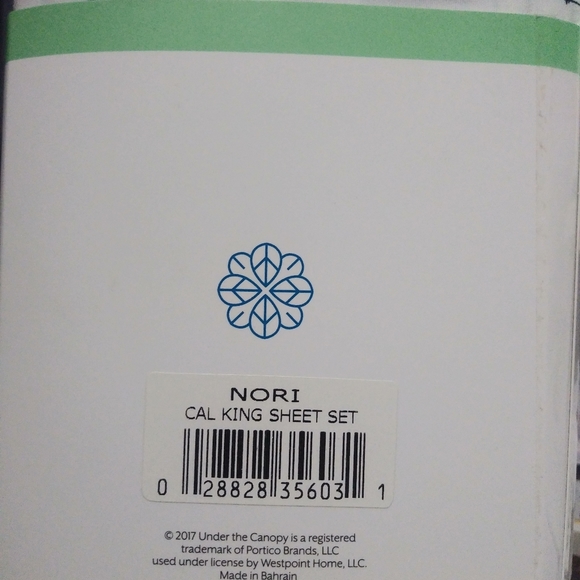 New Under The Canopy California King sheet set - Picture 2 of 5